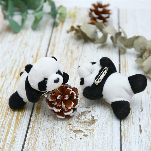 Peluche Panda Rojo de Malla Suave - Image 21