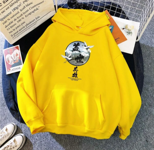 Sudadera con Capucha de Color Sólido Manga Larga para Hombre - Image 7