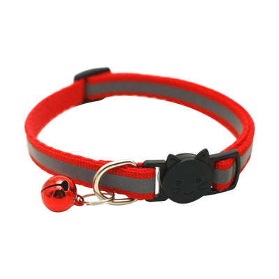 Collar Reflectante para Gatos con Campana y Diseño Colorido - Image 12