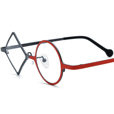 Gafas Bloqueadoras de Luz Azul Titanio Ultraligeras Diseño Irregular - Image 9