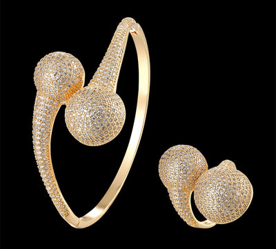 Pulsera y Anillo de Mujer Personalizados Diseño Circular