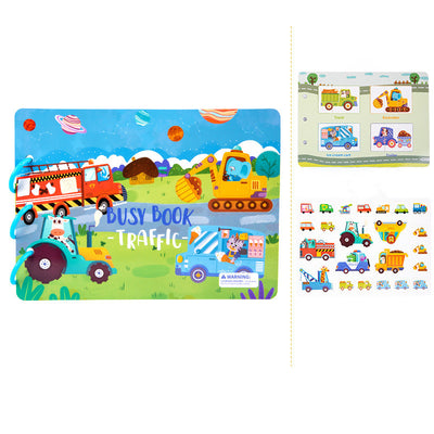Libro Sensorial Interactivo con Velcro para Bebés - Juguete Educativo Táctil - Image 8