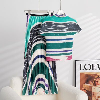 Conjunto Falda y Blusa Dos Piezas para Mujer - Image 7