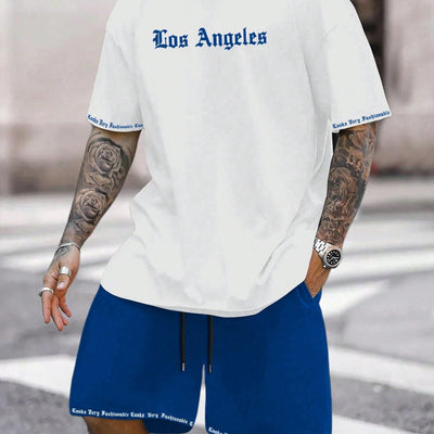 Conjunto Deportivo Shorts Transpirable de Secado Rápido - Image 3