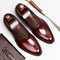 Zapatos Formales de Cuero Vintage Británico para Hombre