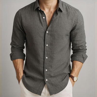 Camisa Casual de Negocios para Hombre Otoño - Image 8