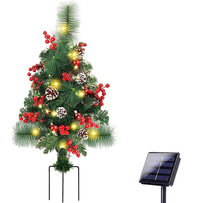 Árbol de Navidad Solar LED para Jardín y Patio - Image 12