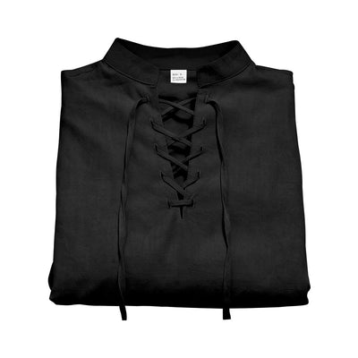 Camisa Henley de Lino Manga Larga para Hombre - Image 22