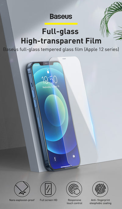 Protector de Pantalla Anti Luz Azul 0.3mm Cristal Templado para iPhone 5.4" - Image 14