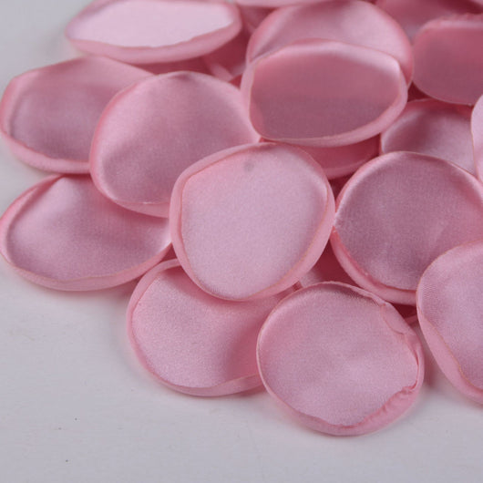 Pétalos de Rosa de Seda 4cm con Borde Quemado - Polvo Luminoso para Bodas - Image 6