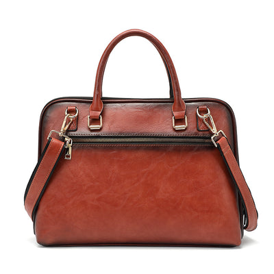 Bolso Tote Ejecutivo con Textura Embossed Vintage - Image 20