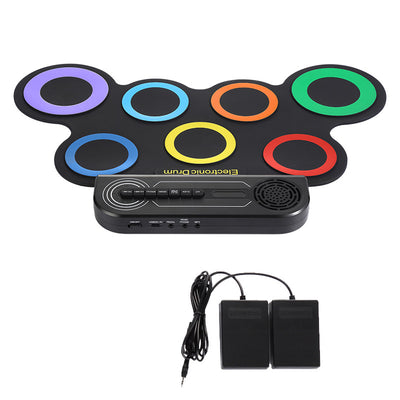 Batería Portátil de Percusión Manual para Escritorio - Iniciantes - Image 2