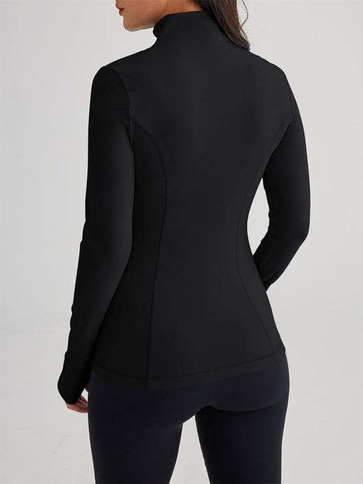 Chaqueta Deportiva Ajustada de Manga Larga con Tecnología Elástica - Image 20