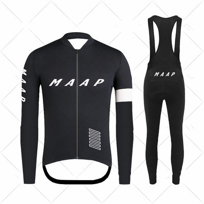 Jersey Térmico de Ciclismo Manga Larga para Primavera y Otoño - Image 2