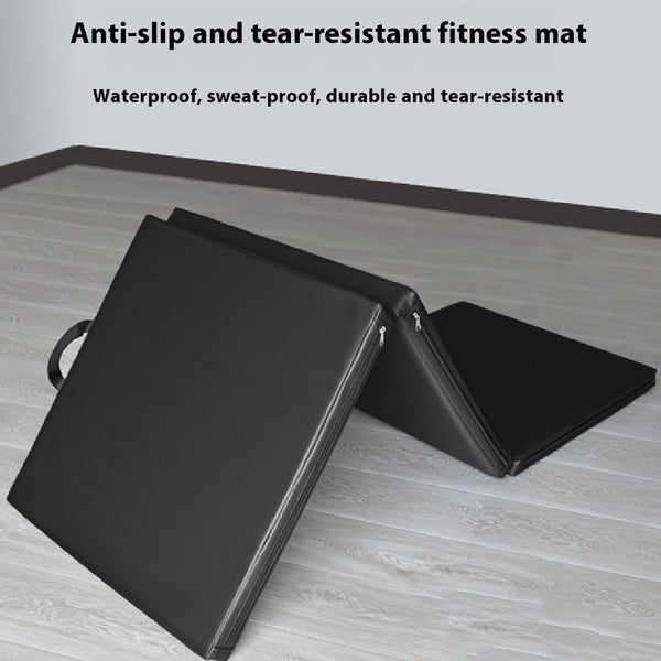 Tapete de Gimnasia Plegable Antideslizante para Entrenamiento en Casa