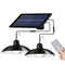 Luz Blanca, 60 LED, Doble Cabezal