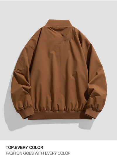 Chaqueta de Trabajo Retro Estilo Americano para Hombre - Image 8