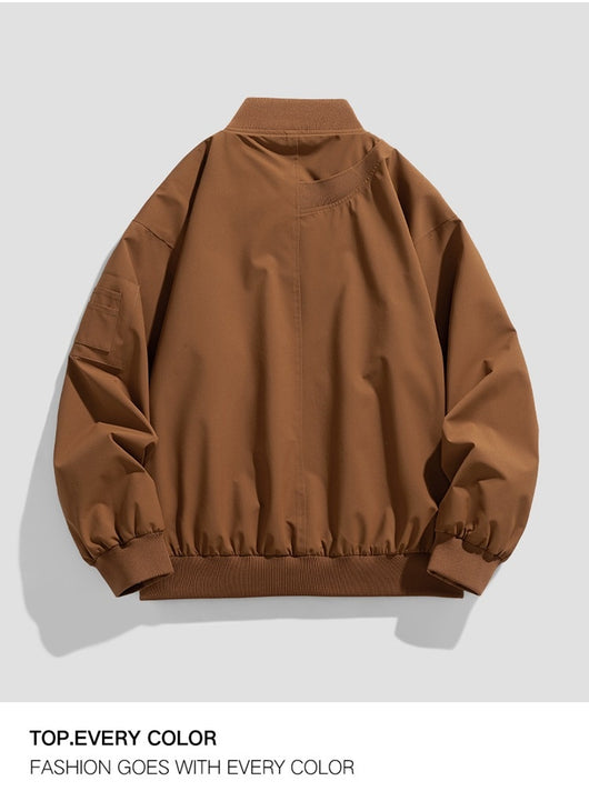 Chaqueta de Trabajo Retro Estilo Americano para Hombre - Image 8