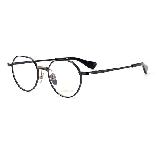 Gafas Vintage Redondas en Titanio Ultra Ligero Puro - Image 5
