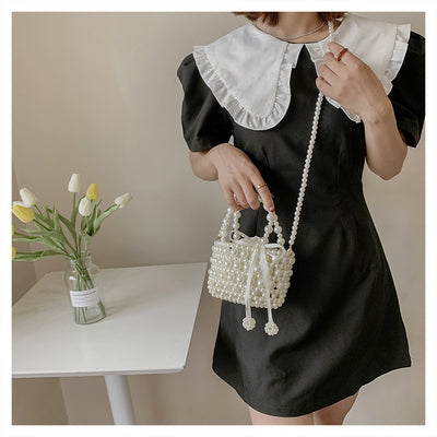 Bolso Mensajero de Perlas con Cadena Elegante para Mujer - Image 20