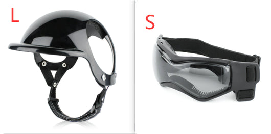 Casco de Seguridad para Mascotas en Moto - Protección Divertida para Perros y Gatos - Image 8