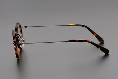 Gafas Retro Ultraligeras de Titanio Puro con Lentes para Miopía - Image 11