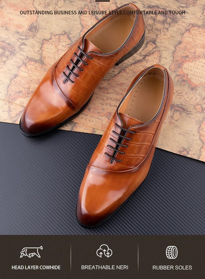 Zapatos de Vestir para Hombre en Cuero Vacuno Premium Confeccionados a Mano - Image 8