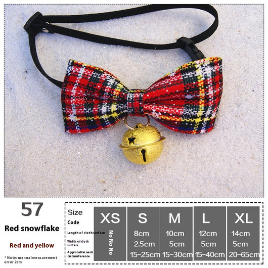 Disfraz Navideño para Mascotas con Corbatín y Moño de Mariposa - Image 14