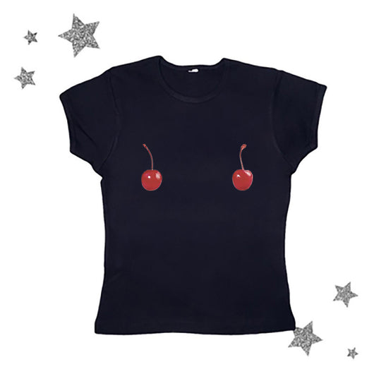 Camiseta Niña Estampado Cereza Sin Mangas Estilo Urbano - Image 10