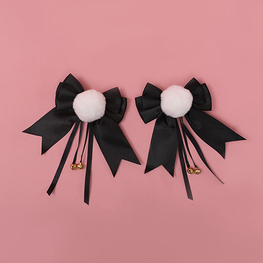 Diadema Blanca con Moño y Campana - Accesorio Adorable - Image 20