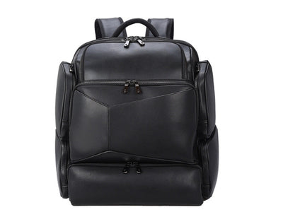 Mochila de Cuero Genuino para Viajes y Trabajo - Capacidad Grande 17 Pulgadas - Image 19