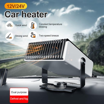 Calefactor Portátil para Auto 2 en 1 con Rotación 180° y Función de Enfriamiento - Image 3