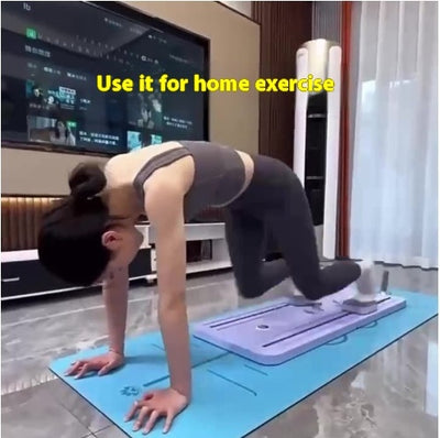 Tabla Abdominal Multifuncional con Rueda de Ejercicio para Pecho y Core - Image 3