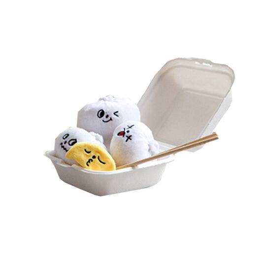Juguete Interactivo para Perros con Sonido Crujiente - Dumpling Baozi - Image 7