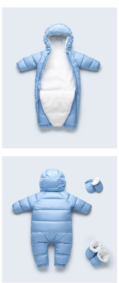 Traje de Invierno Acolchado para Bebé con Relleno de Plumón - Image 13