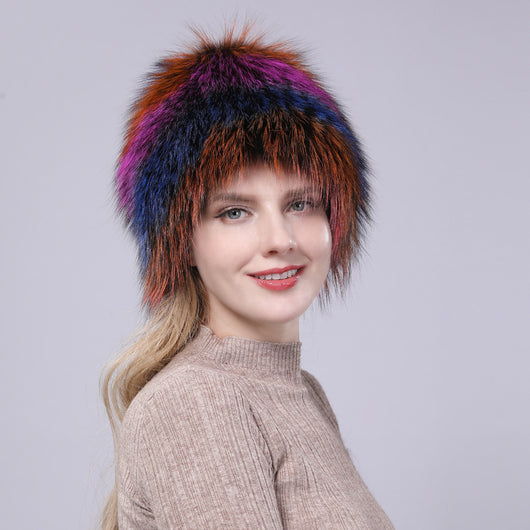 Gorro Tejido con Pelaje de Zorro - Protección Auditiva Cálida para Otoño e Invierno - Image 17