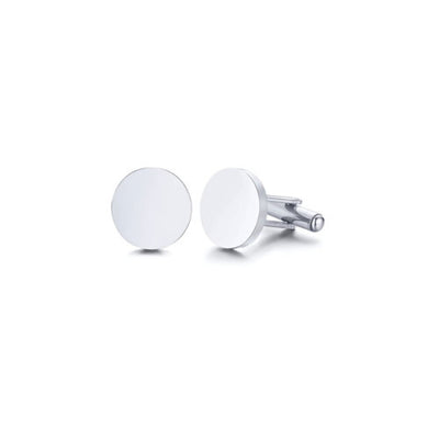 Gemelos Minimalistas de Acero Inoxidable Europeos y Americanos - Image 16