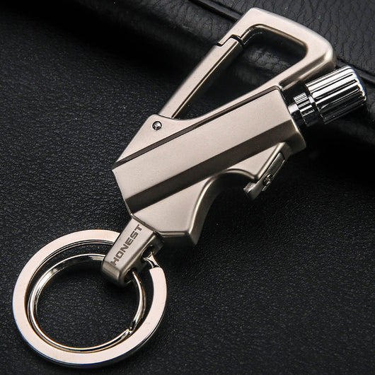 Encendedor Metálico Recargable con Llave - Resistente 10,000 Usos - Image 5