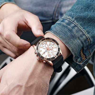 Reloj de Cuarzo para Hombre con Calendario Luminoso - Image 3