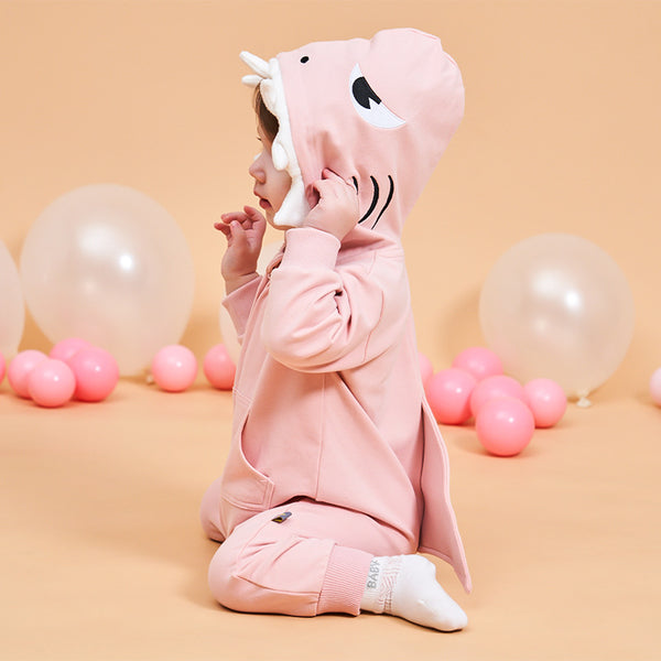 Cardigan Infantil Estilo Coreano con Dinosaurio Cartoon