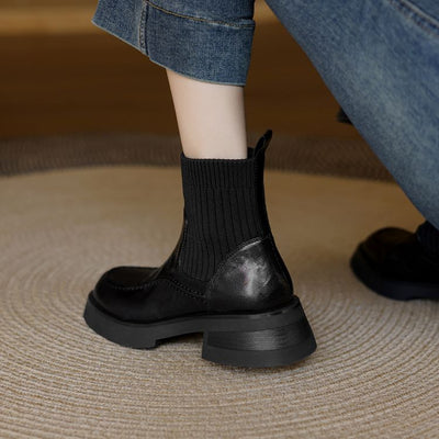 Botas Tejidas de Confort y Estilo Casual para Mujer - Image 15