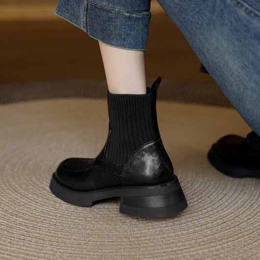 Botas Tejidas de Confort y Estilo Casual para Mujer - Image 15