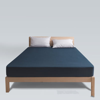Protector de Cama Impermeable Anti-ácaros Color Sólido - Image 12