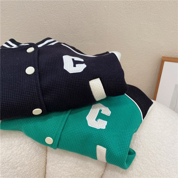 Chaqueta Deportiva Niña Primavera Otoño Estilo Street