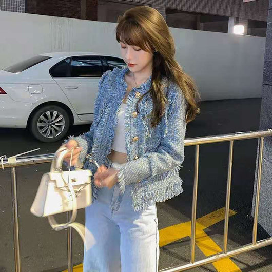 Camisa Vaquera Moderna de Manga Larga con Estilo Trendy - Image 3