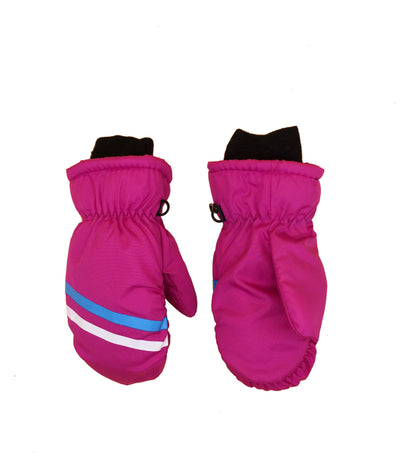 Guantes de Esquí Infantiles Térmicos con Estampado Geométrico - Image 2