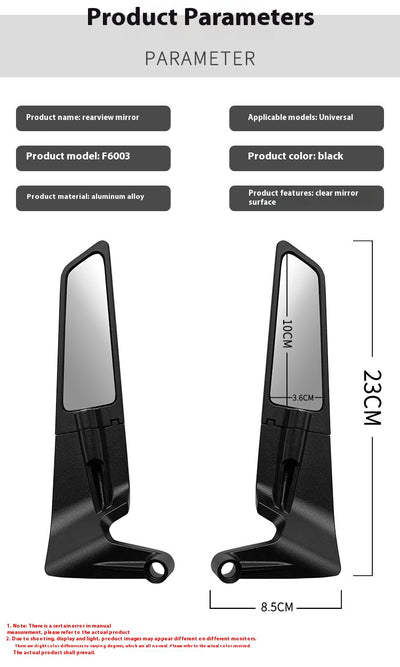Espejo Retrovisor Eléctrico Plegable Universal para Motos y Autos - Image 7