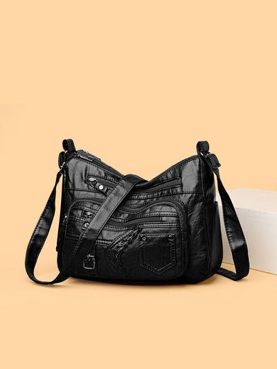 Bolso Bandolera de Gran Capacidad con Diseño Asimétrico Premium - Image 17