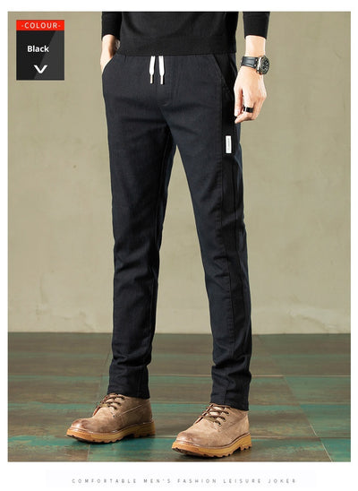 Pantalones Deportivos Rectos Elásticos para Hombre - Image 32