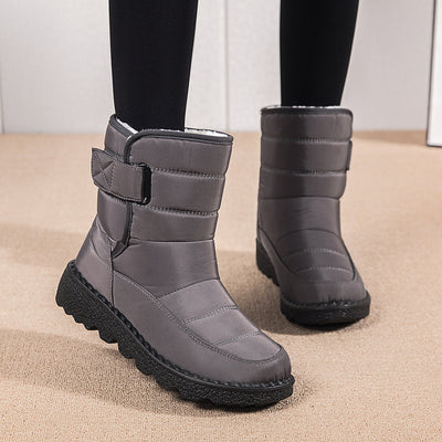 Botas de Nieve Cálidas de Algodón con Forro de Lana Artificial - Image 2